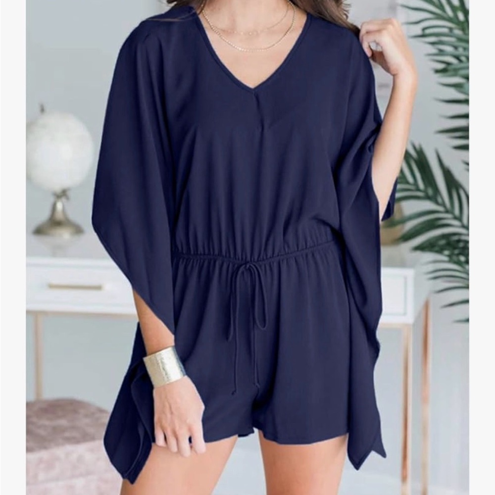 Kimono sleeve romper - Picture 4 of 10